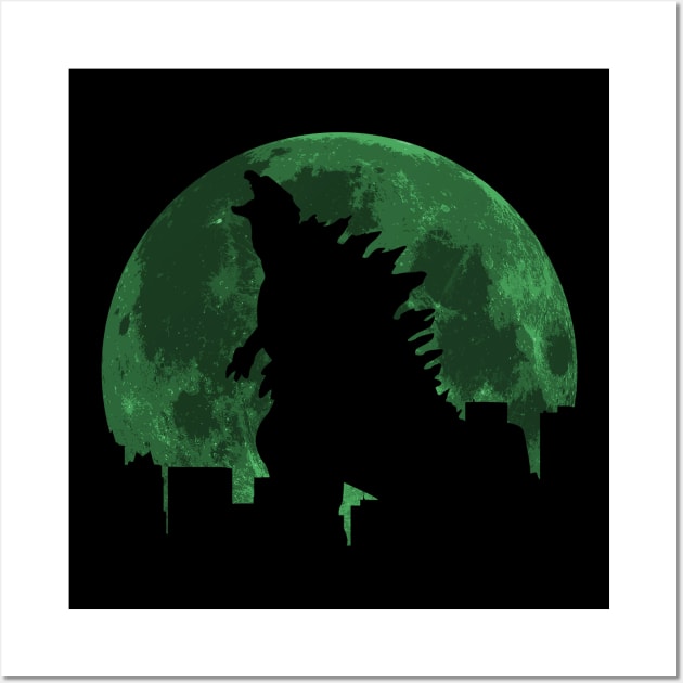 King of Monsters Wall Art by nickbeta